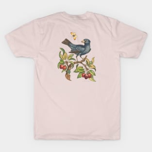 Bird Vintage Illustration T-Shirt